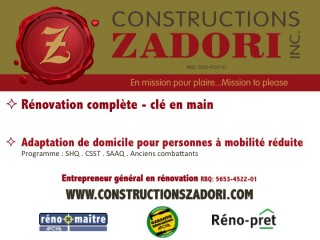 Détails : Constructions Zadori Inc.