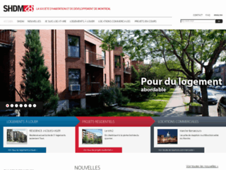 Détails : SHDM - La Société d’habitation et de développement de Montréal