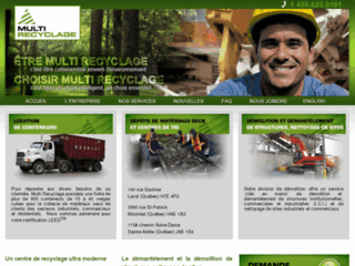 Détails : Multi Recyclage - Démolition de bâtiment et recyclage de matériaux de démolition