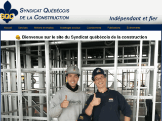 Détails : Syndicat québécois de la construction - À propos de nous