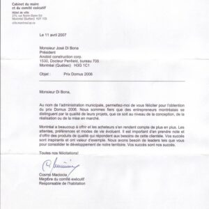 Anobid Construction Corp.