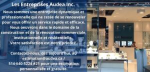 Entreprises Audea Inc. (Les)