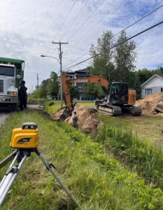 Excavation des Ormes