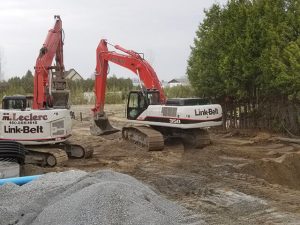 Excavation M. Leclerc