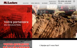 Excavation M. Leclerc