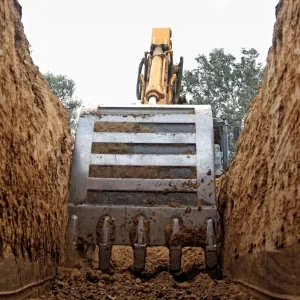 Fissures et drains A9 excavation