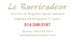 Le Barricadeur enr.