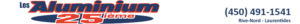 Les Aluminium 25 ième