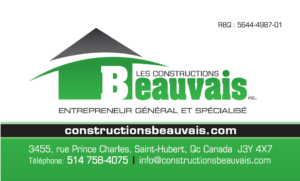 Les constructions Beauvais inc.