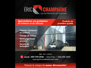 Les Entreprises de Peinture Éric Champagne