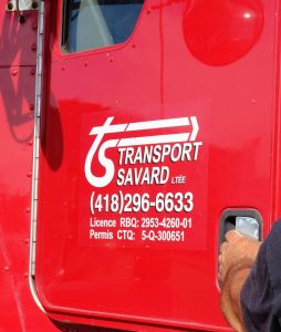 Transport Savard Ltée.