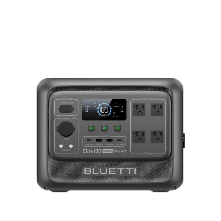 BLUETTI Elite 100 V2 Portable Power Station | 1,800W 1,024Wh