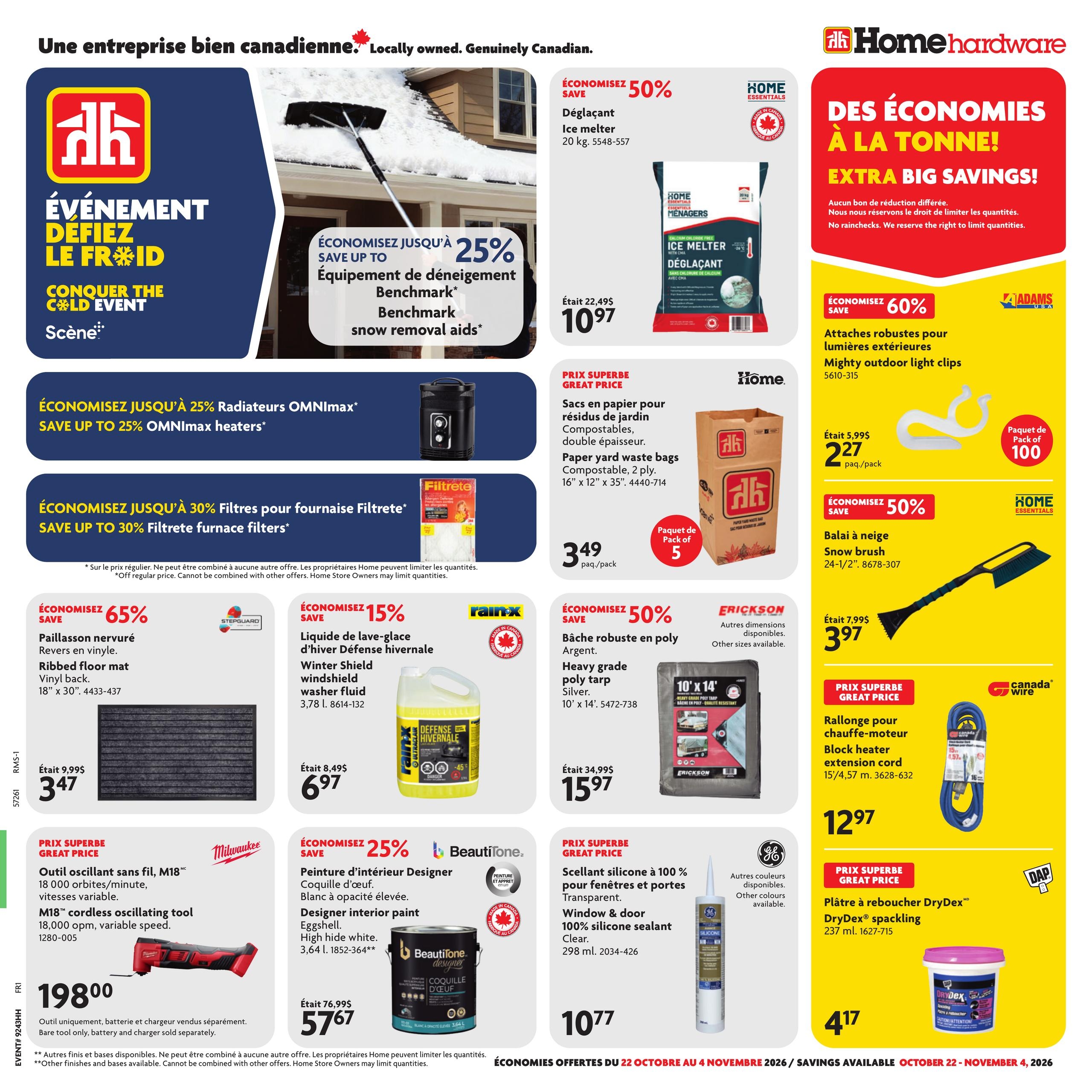 Circulaire Home Hardware, page 1