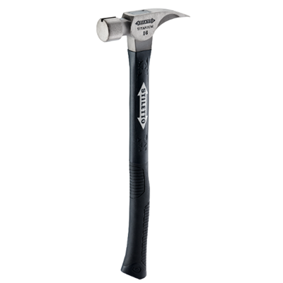 Marteau 16 oz tête lisse titanium - TI16SC-F
