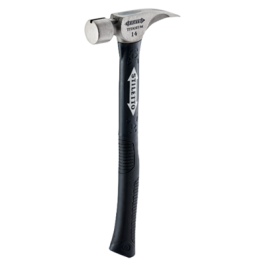 Marteau manche en fibre 14 oz lisse - TI14SC-F